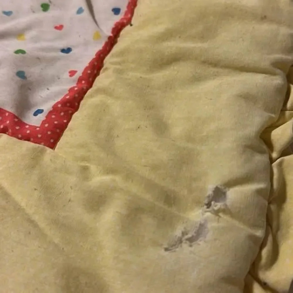 1984 Vintage Baby Quilt Humpty Dumpty